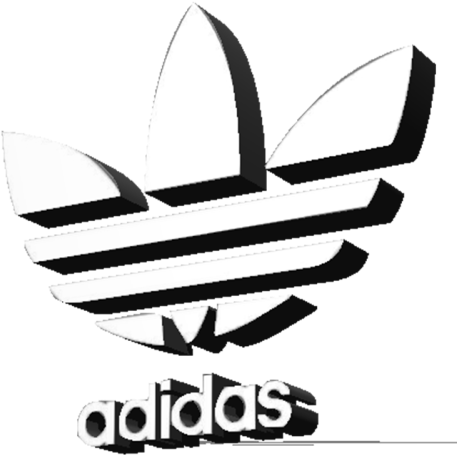 Adidas Logo - Yeezy Logo Png (500x500), Png Download