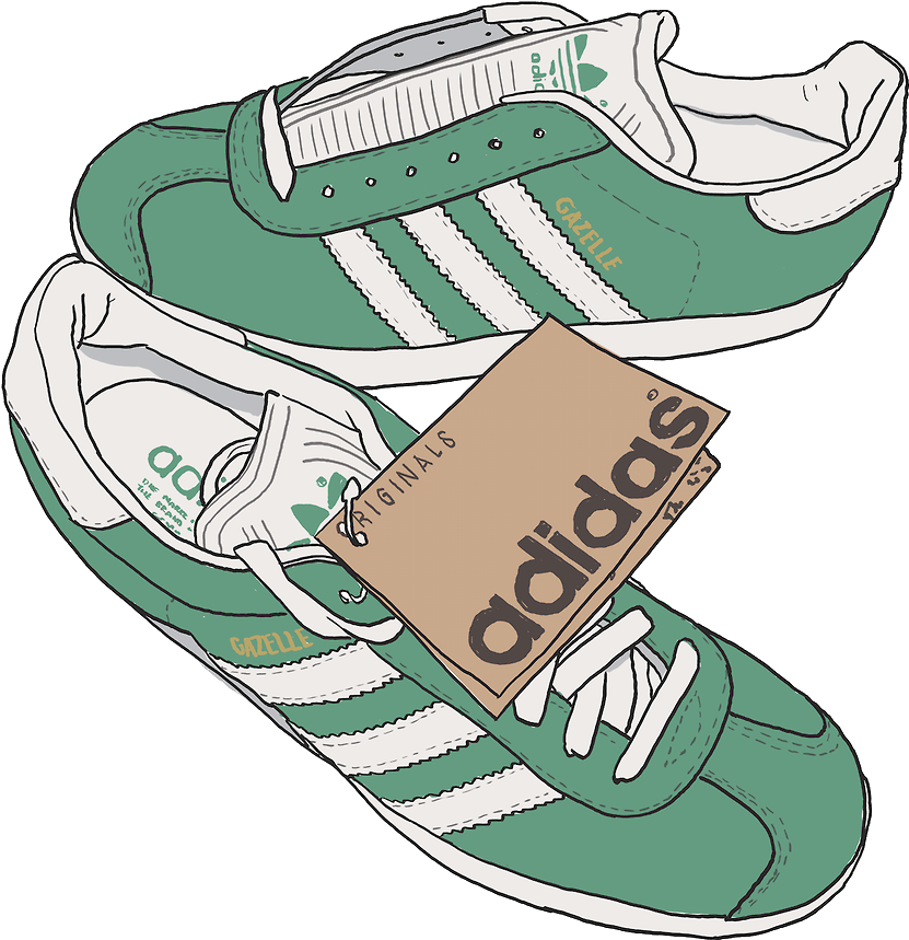 Licker Clipart Football - Adidas Shoes Clip Art (1280x906), Png Download