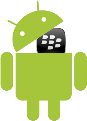 Dulu Sih Yang Katanya Di Os Android Akan Dapat Blackberry - Android Logo (351x400), Png Download