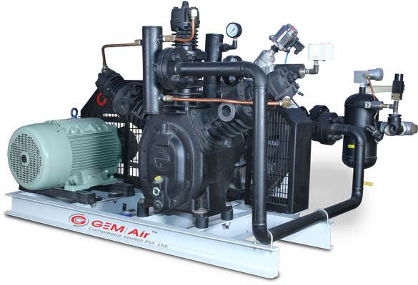 Booster Compressor - Compressor Unit Booster (591x402), Png Download