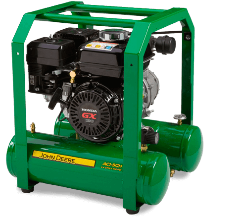 New Ac1-5gh Hand Carry, Gasoline Air Compressor - John Deere Air Compressor (642x462), Png Download
