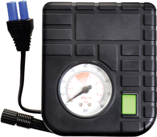 Powercases Air Pump Compressor Tire Tyre Inflatable - Air Pump (462x480), Png Download