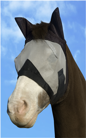 Km Elite Fly Mask (600x600), Png Download