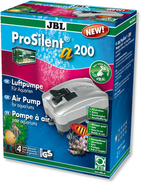 Jbl Prosilent A200 - Jbl Pro Silent Aquarium Air Pump (608x364), Png Download