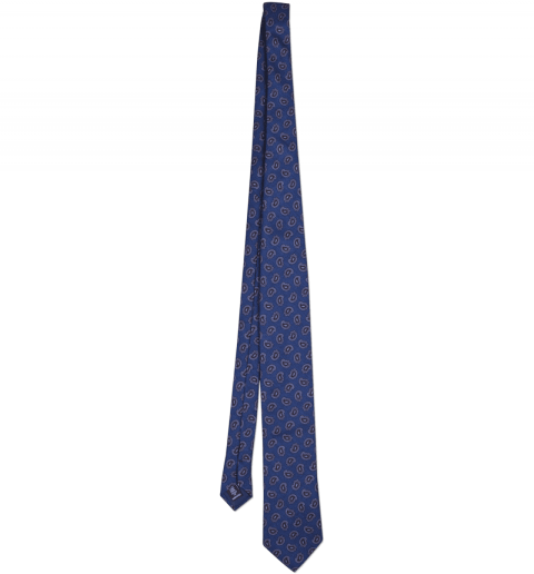 Free Png Blue Print Tie Png Images Transparent - Polka Dot (480x516), Png Download