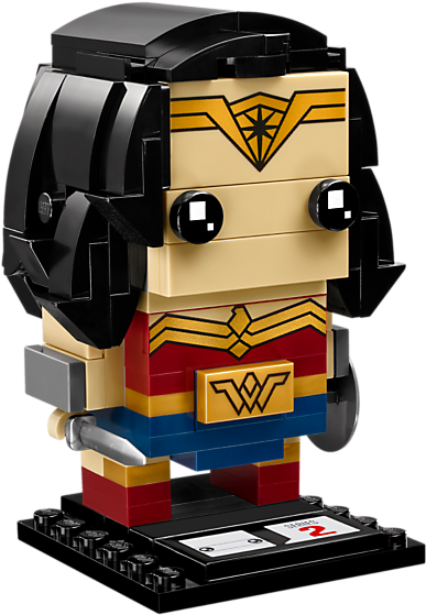 Wonder Woman - Brickheadz Wonder Woman (800x600), Png Download