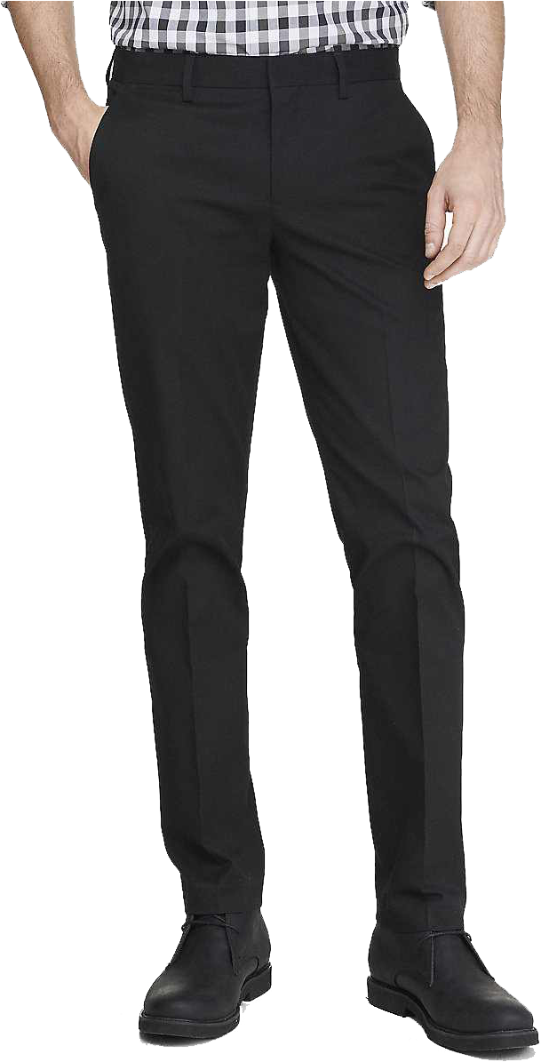 Jack And Jones Black Trousers (960x1200), Png Download