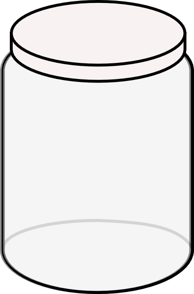Cookie Jar Clipart - Transparent Container (396x599), Png Download