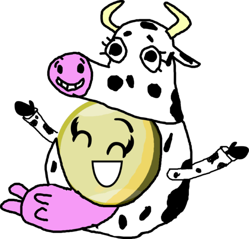 Venus Cow Costmme - Cattle (501x480), Png Download