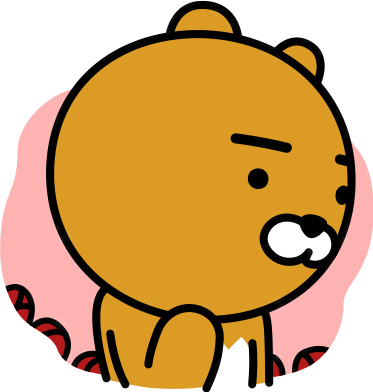 Ryan Kakaofriend Kakaotalk Kakaoryan - Ryan Kakao Friends Png (373x392), Png Download