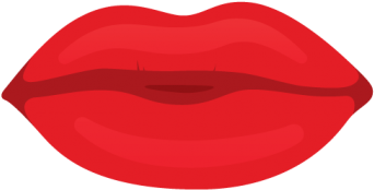 Smile Mouth People - Lips Icon Png (360x360), Png Download