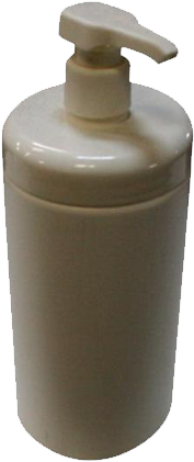 Empty Cream Bottle With Pump - Bottle (640x480), Png Download