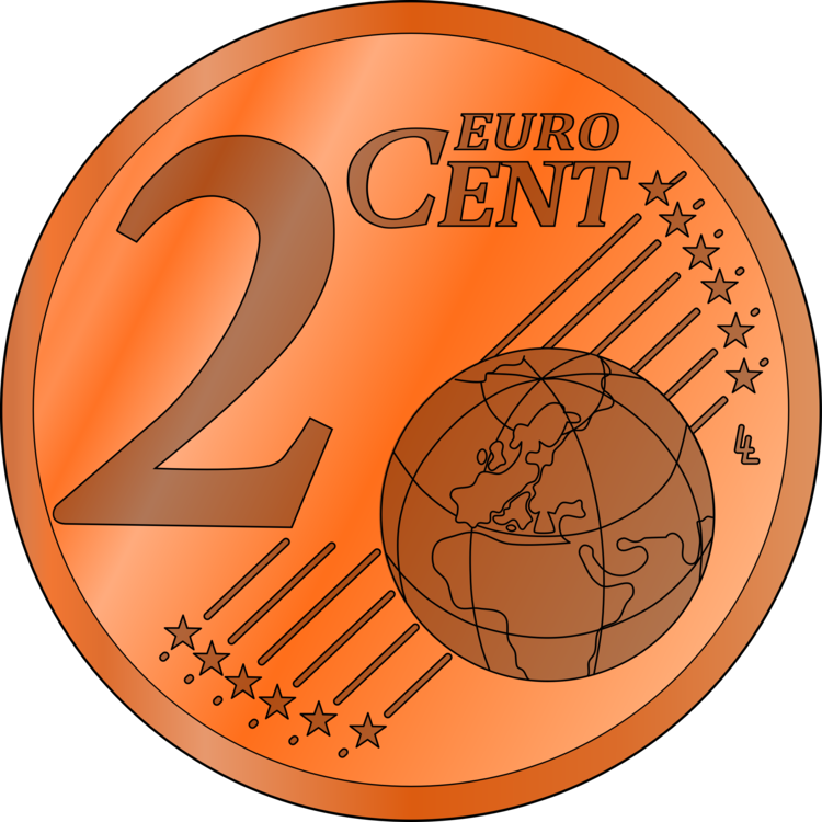 All Photo Png Clipart - 2 Euro Cent Clipart (750x750), Png Download