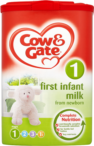 Cow And Gate Milk 1 (500x500), Png Download