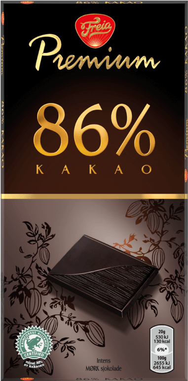 Freia - Marabou Premium Dark (768x768), Png Download