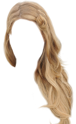 Blonde Hair Png - Polyvore (400x489), Png Download