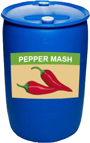 55 Gallon Drum Pepper Mash - Carbon Tetrachloride Used (500x500), Png Download