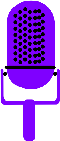 Microphone Png - Blue Microphone Clipart Png (600x600), Png Download