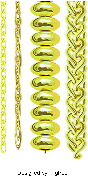 Vector Gold Chain, Vector Diagram, Chain, Gold Chain - Vector Graphics (360x360), Png Download