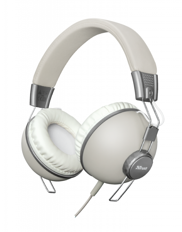 Multimedia/audio - Headphones - Microphone - Headset - Trust Noma Headphones Denim Wood (628x800), Png Download