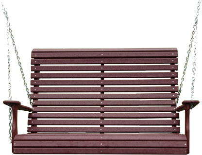 View The Full Image Recycled Poly 4' Rollback Hanging - Swing (525x350), Png Download