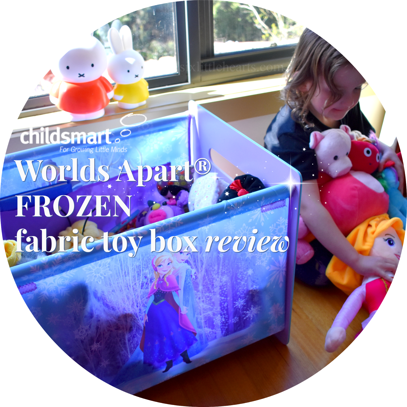 Worlds Apart® Hello Home Disney Frozen Fabric Toy Box - The Walt Disney Company (1600x1600), Png Download