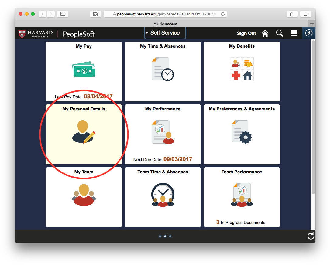 Once You Log In, Click The Button For My Personal Details - Research (1101x884), Png Download