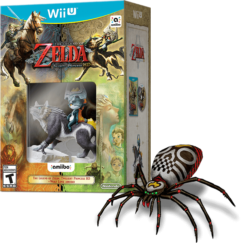 Retail Version - Legend Of Zelda Twilight Princess Spider (787x790), Png Download