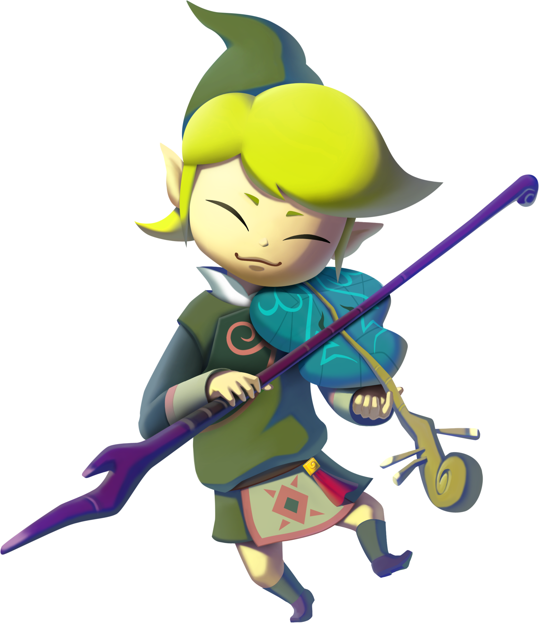 Link Twilight Princess Walkthrough - Zelda Wind Waker Fado (2041x2359), Png Download