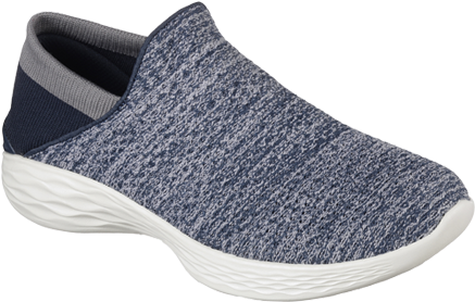 Skechers Women's You Shoes Navy - Size 8.0 (500x500), Png Download