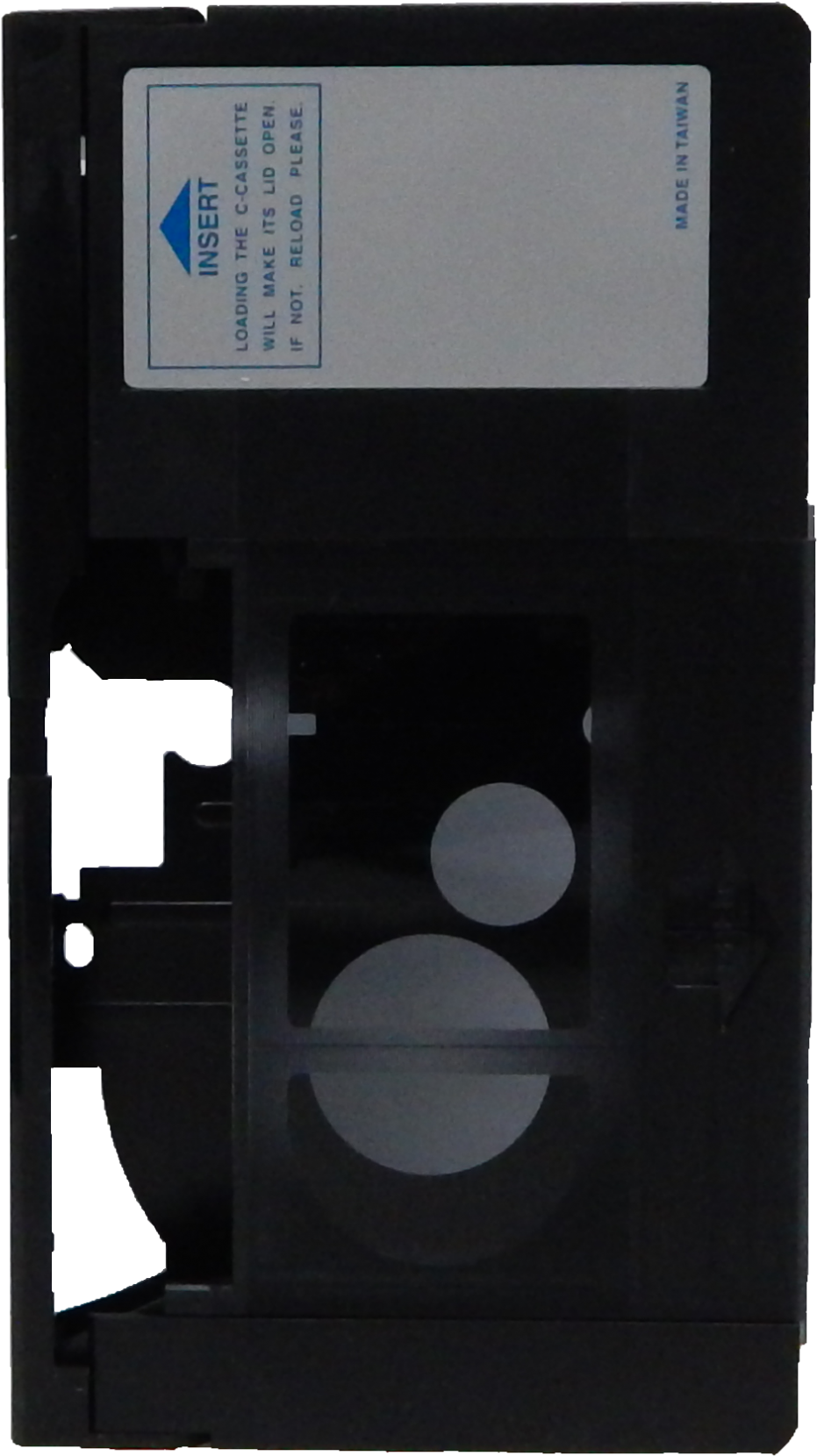 Rca Cassette Adapter For Vhs-c Tapes - Vhs Vhs-c カセットアダプター アタッチメント Vhs-c変換 (1000x1704), Png Download