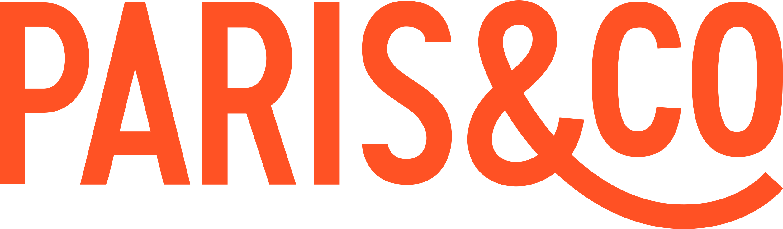 Contact Us - Paris And Co Logo (2550x750), Png Download