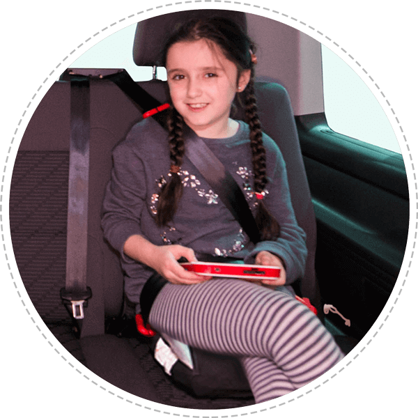 Why Your Child Needs A Bubblebum Car Booster Seat - Ati Radeon Hd (600x600), Png Download