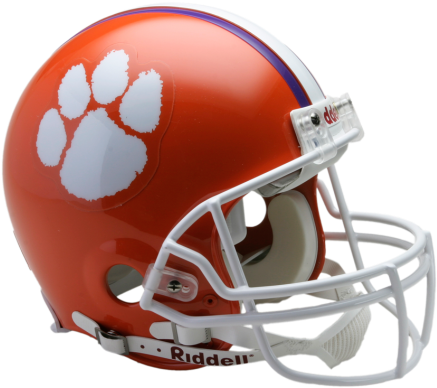 Clemson Tigers Full Size Authentic Proline Ncaa Helmet - Nfl Football Helmets Browns (475x429), Png Download