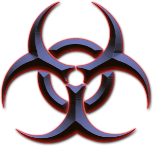 Biohazard Image - Embroidery (800x310), Png Download