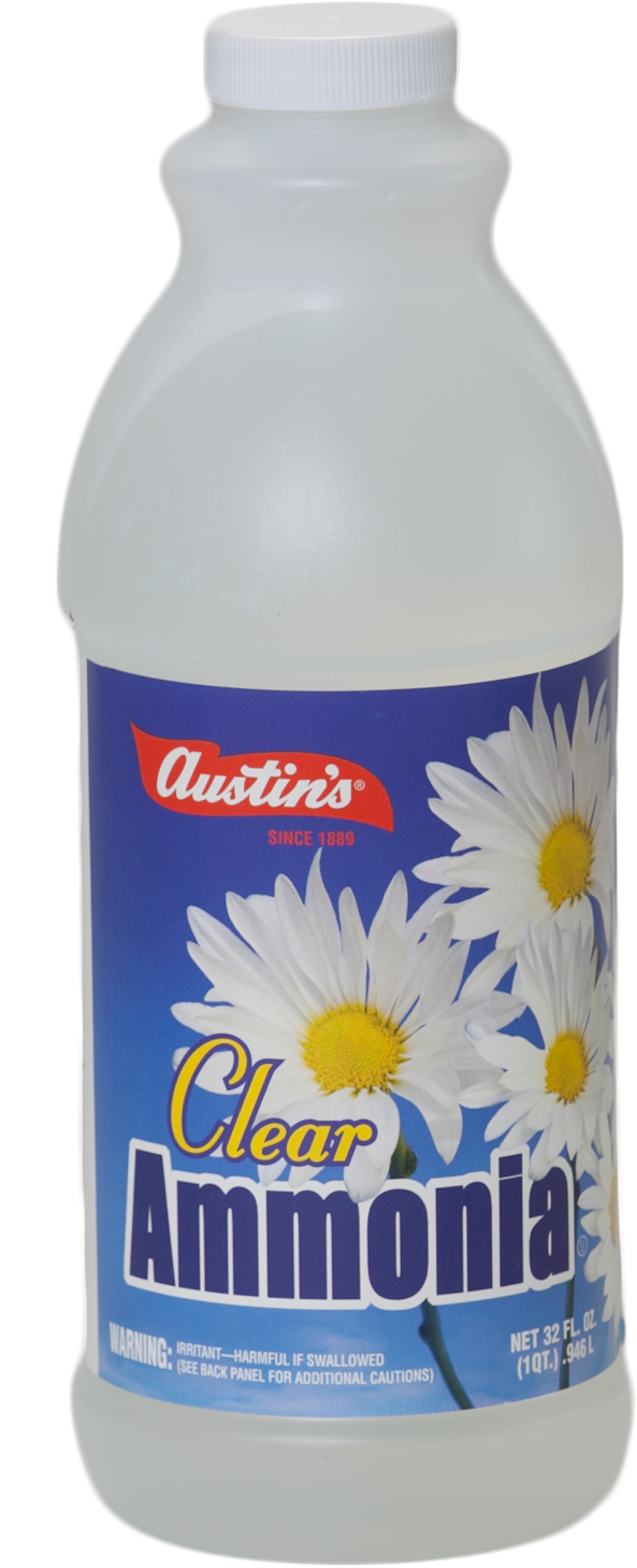 0 54200 00050 - James Austin 50 Clear Ammonia 32 Ounce (2000x2000), Png Download