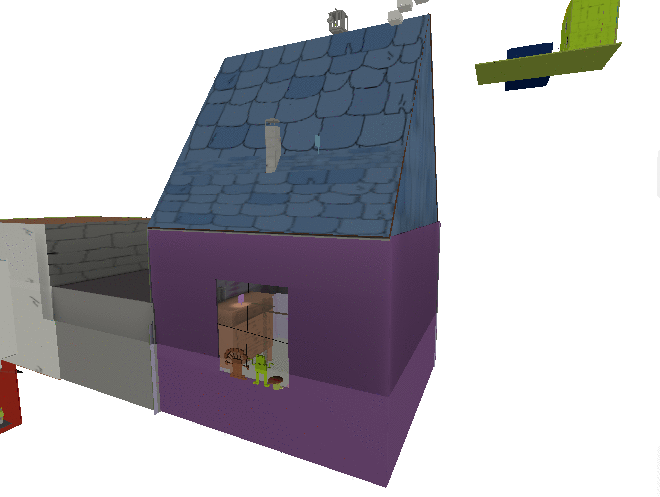 The Haunted Mansion - Roof (660x497), Png Download