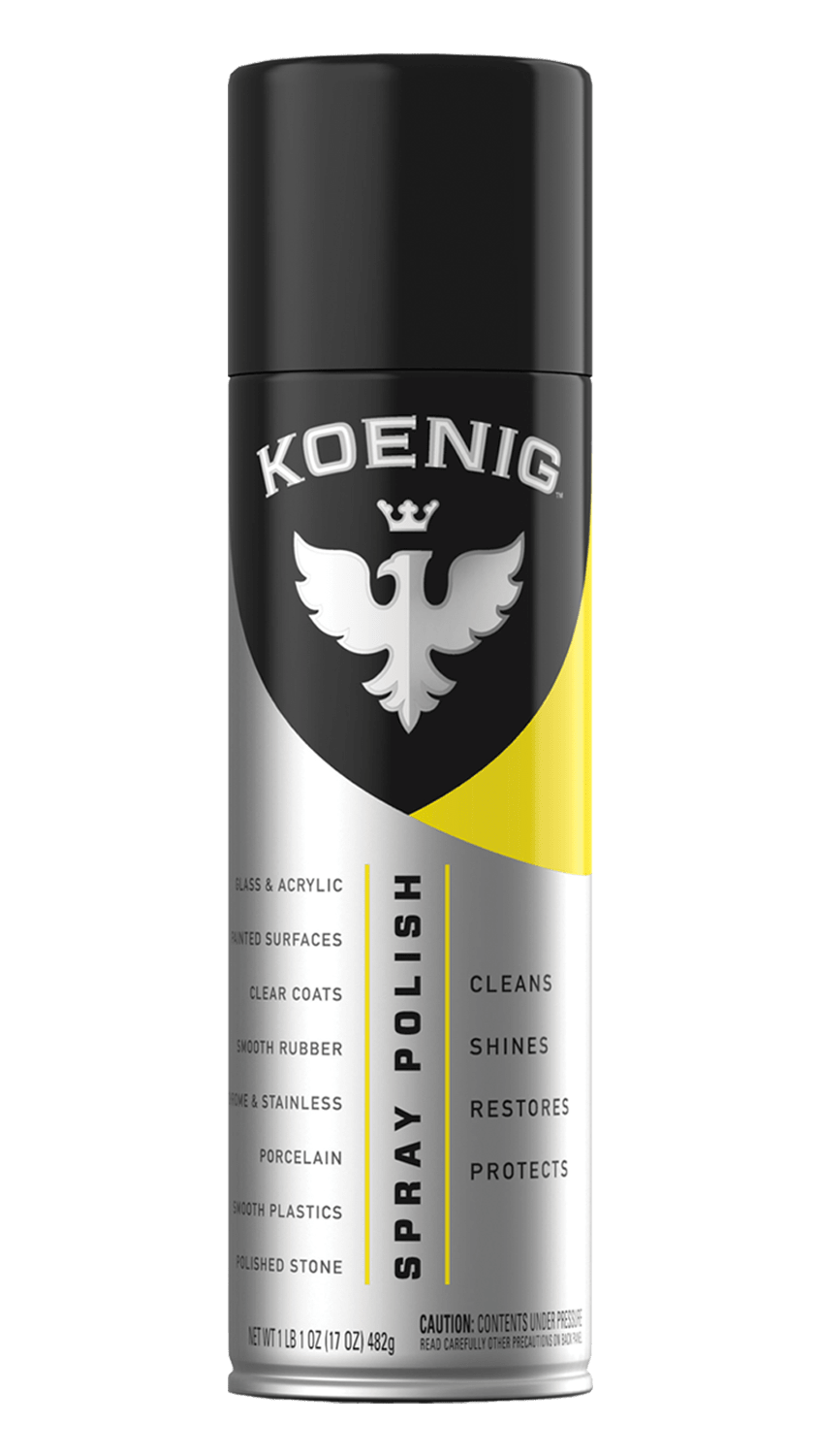 Koenig Bottle - Koenig Spray Polish, 17 Oz Can (1500x1500), Png Download