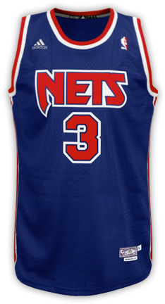 1997 [new Jersey] - New Jersey Nets Jersey Png (300x450), Png Download