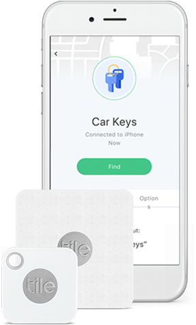 How To Use Tile's Bluetooth Location Tracking Device - Bluetooth (416x490), Png Download