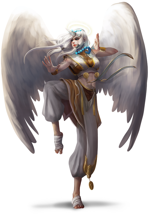 Storm Bunny Studios - Aasimar Storm (600x866), Png Download