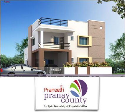 West,east,north Face Dulex Villas Varied Sizes 120 - Duplex Villas In Beeramguda (424x379), Png Download