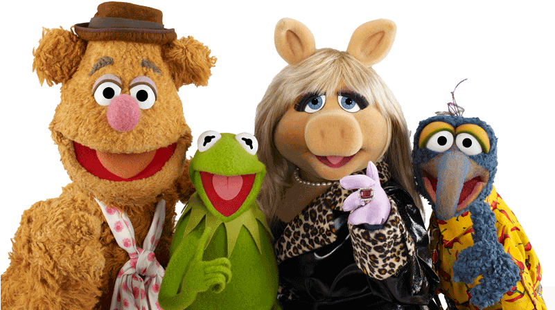 The-muppets - Gonzo Kermit Miss Piggy (800x461), Png Download