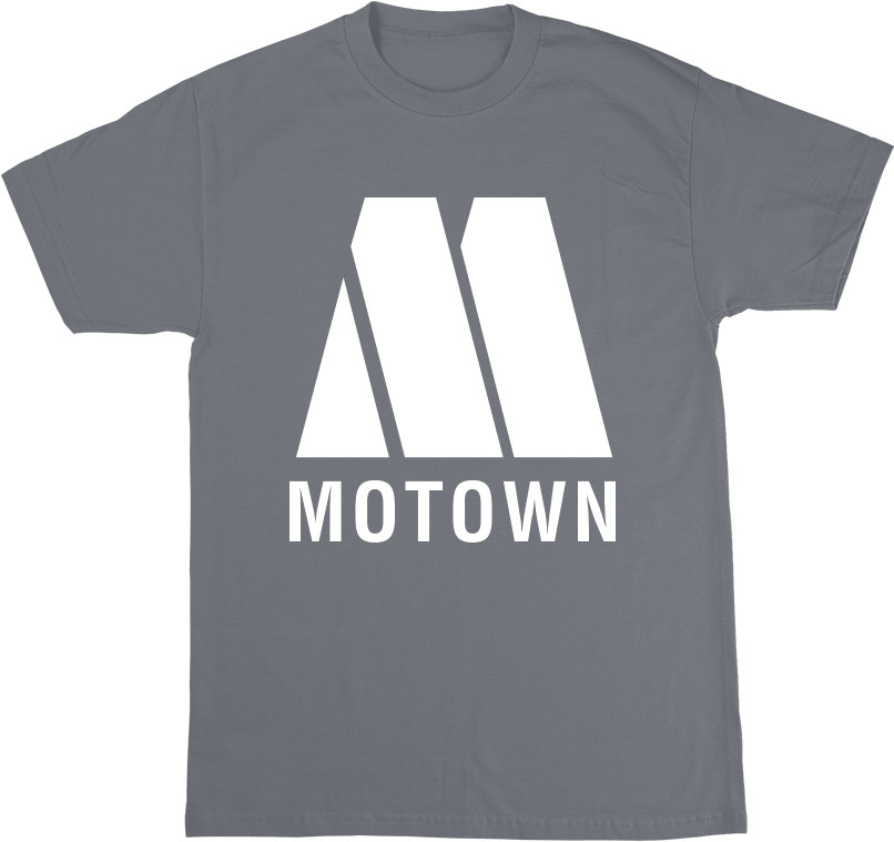Double Tap To Zoom - Motown Records Logo Black T Shirt Tee S-2xl (1000x1000), Png Download