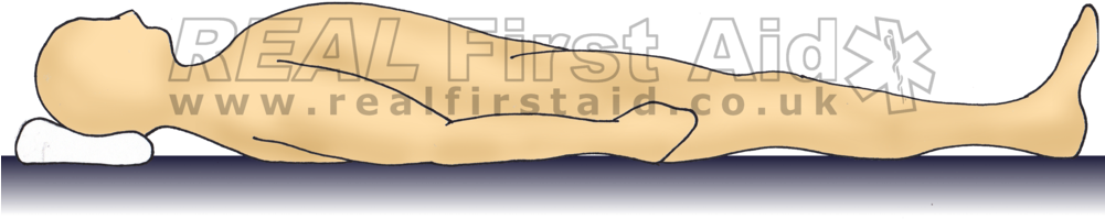 Lying Down - Body Outline Laying Down (1000x206), Png Download