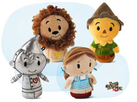 Itty Bittys 482 Wizard Of Oz - Itty Bittys Wizard Of Oz (480x359), Png Download