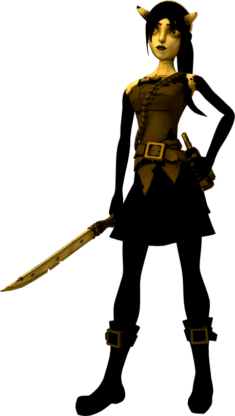 The Batim Wikia Has Added Pages For Ch - Allison Angel Bendy And The Ink Machine (458x810), Png Download