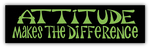 Attitude - Attitude Makes The Difference (500x500), Png Download