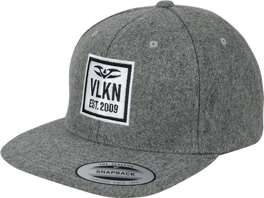 Valken V17 Wooley Snapback 3d Viper Uppercut - Cotton Canvas Hat, Grey (1000x1000), Png Download