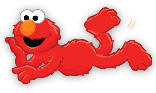 Stickers For Kids - Elmo Sesame Street (500x500), Png Download